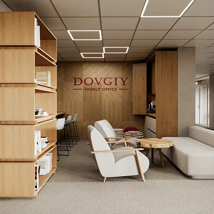 Інтер'єр Офіс Dovgiy Family: робоча зона